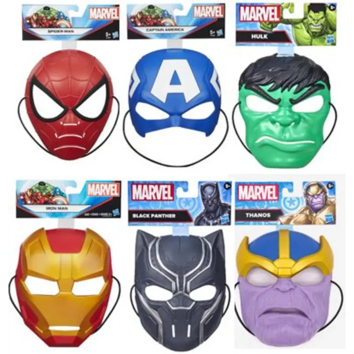 Marvel Mask Value Assortment Roleplay Superhero Mask Toy for Kids - Sold per piece