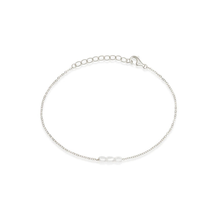 Mini Pearl Bracelet - Silver - Jewellery - Saint Valentine