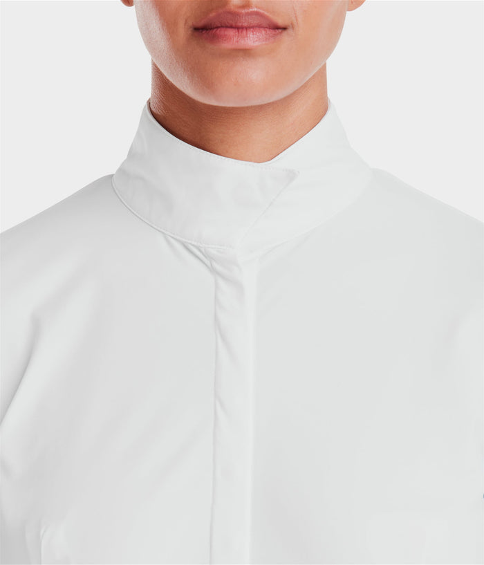 Monica | Black | Chemise de concours d'équitation manches longues femme| Horse Pilot