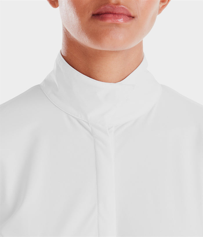 Monica | Brick Dust | Chemise de concours d'équitation manches longues femme| Horse Pilot