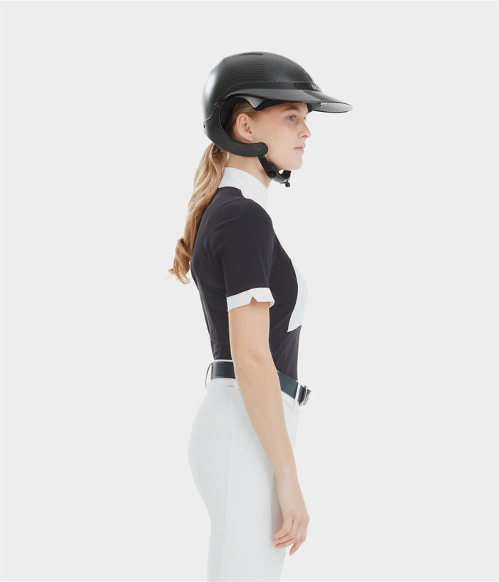 Monica | Dark Night | Chemise de concours d'équitation femme| Horse Pilot