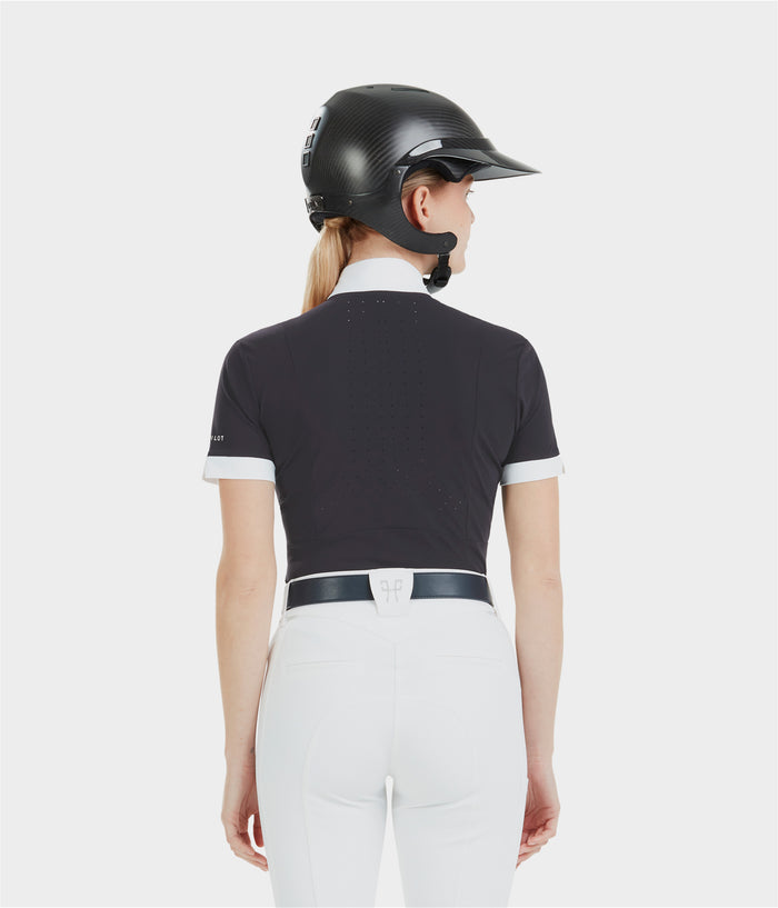 Monica | Dark Night | Chemise de concours d'équitation femme| Horse Pilot