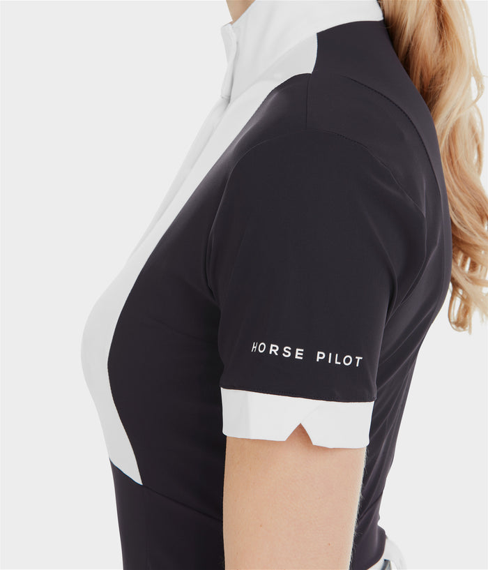 Monica | Dark Night | Chemise de concours d'équitation femme| Horse Pilot
