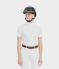 Monica | White | Chemise de concours d'équitation femme| Horse Pilot