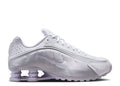 Nike Shox R4 White Metallic Platinum Barely Grape (Women's)