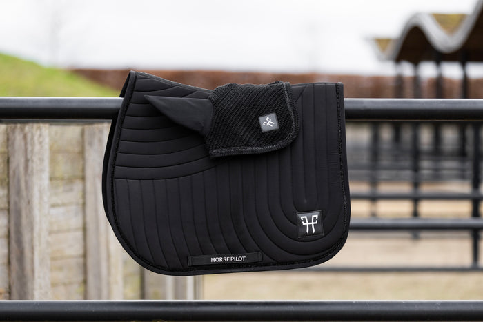 Noise-Reducing Fly/Ear Bonnet with Removable Ear Lining
