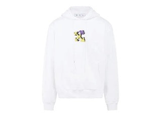 Off-White Wizard Graffiti Hoodie White