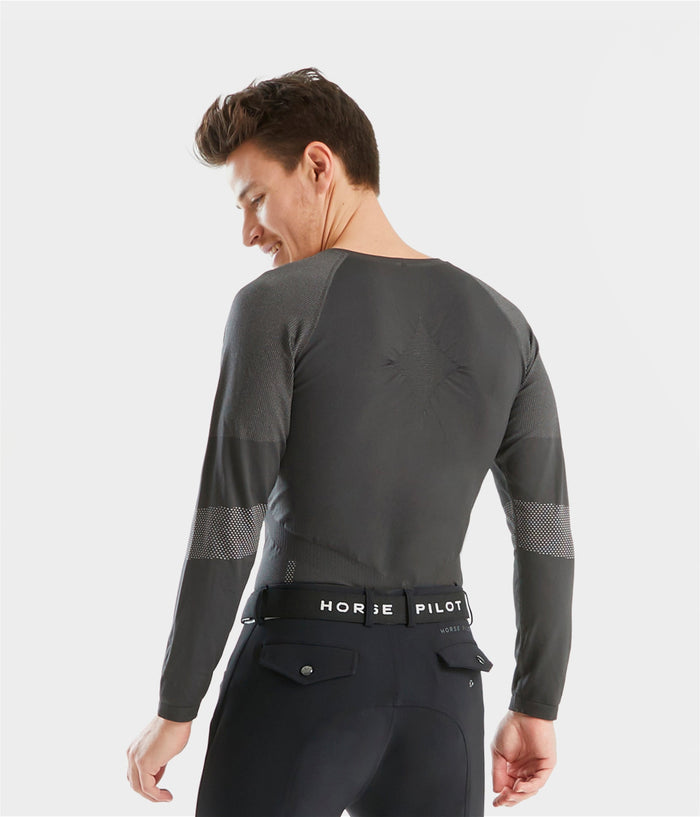 Optimax T-shirt thermique d'équitation femme | innovation équestre| Horse Pilot