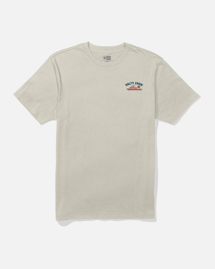 Overnight Ss Tee - Moonbeam
