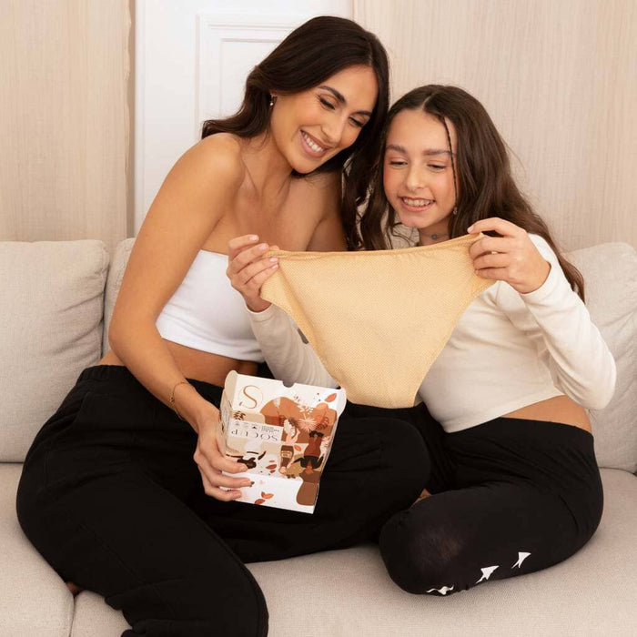 Pack 3 Culottes Menstruelles Ado Flux - Léger et Moyen (Jour) - SO'CUP