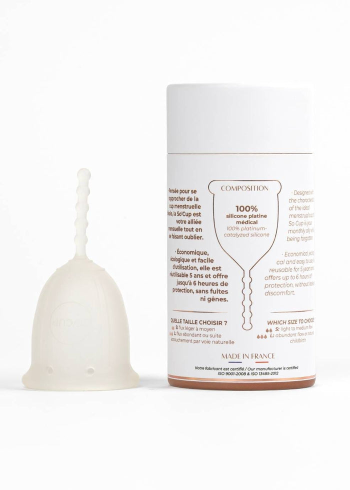 Pack Futé : Cup Menstruelle et Stérilisateur - SO'CUP