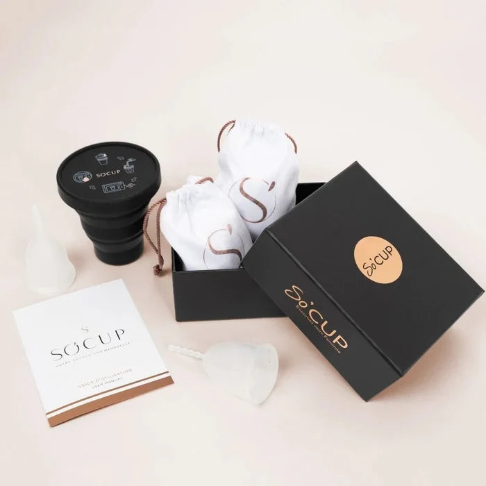 Pack Liberté : Coffret Avec Deux Cups Et Un Stérilisateur - SO'CUP