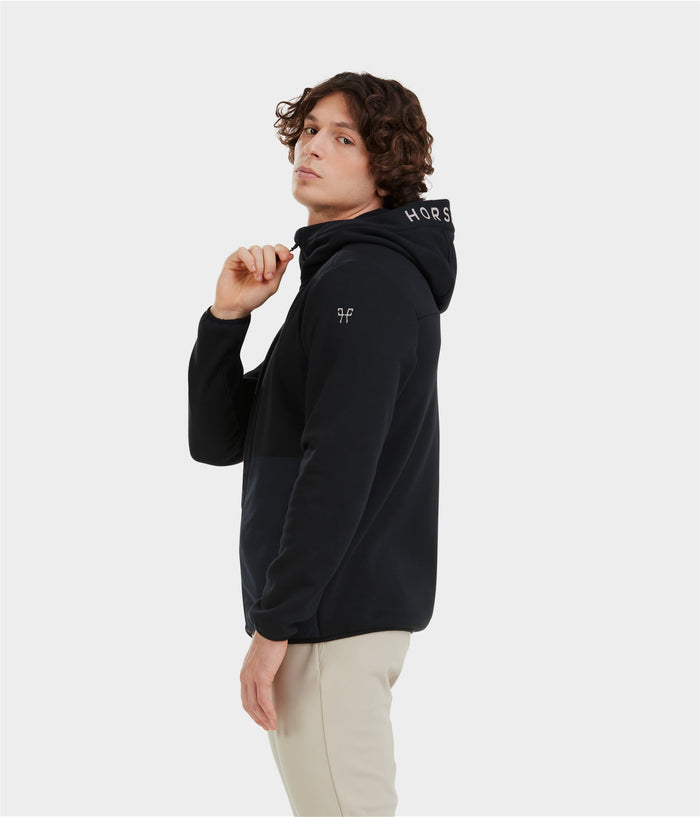 Pampa | Blue Graphite | Veste polaire d'équitation homme| Horse Pilot