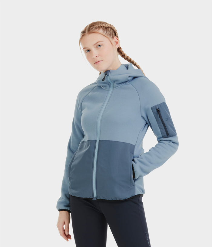 Pampa | Ashley Blue | Veste polaire d'équitation femme| Horse Pilot