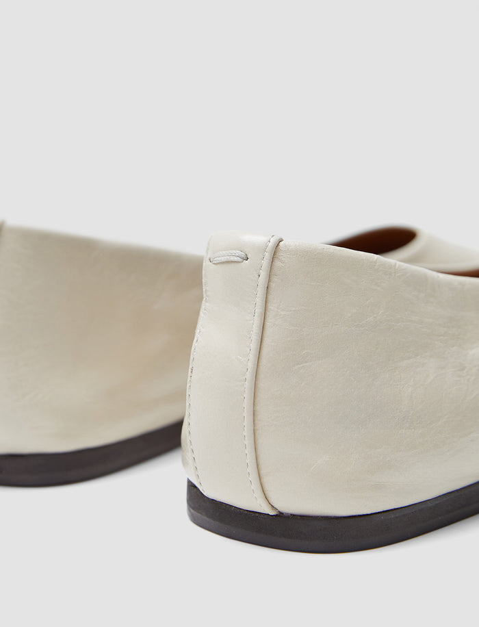 Beige Patent Leather Ballerinas - Joseph