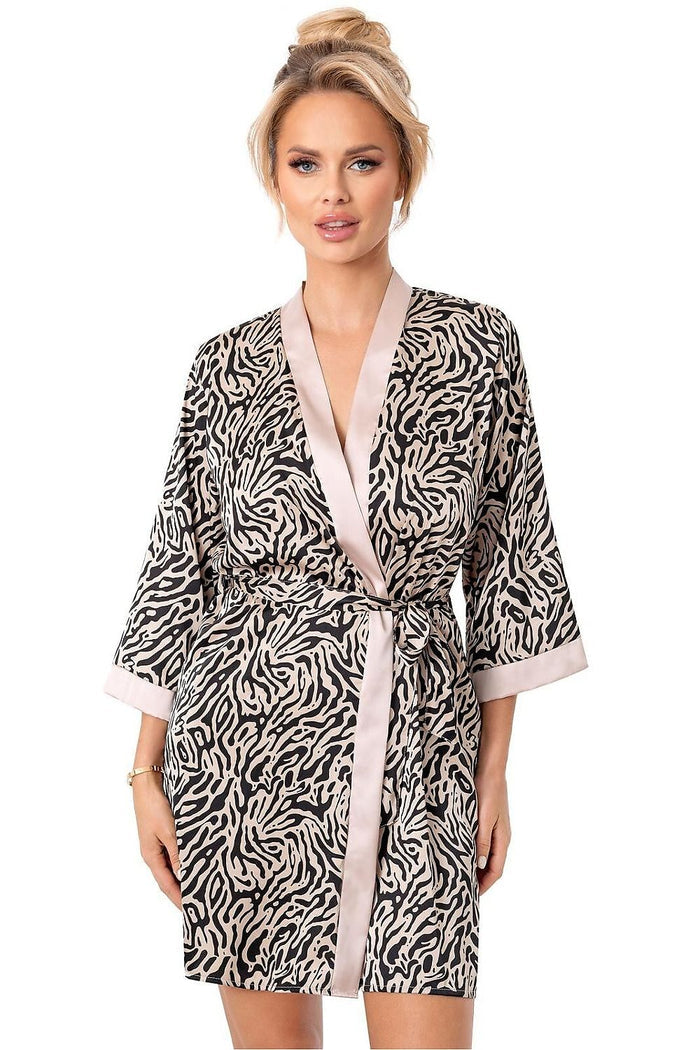 Peignoir Donna beige 215549 - vue produit 1 Secretelles