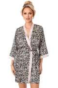 Peignoir Donna beige 215549 - vue produit 1 Secretelles