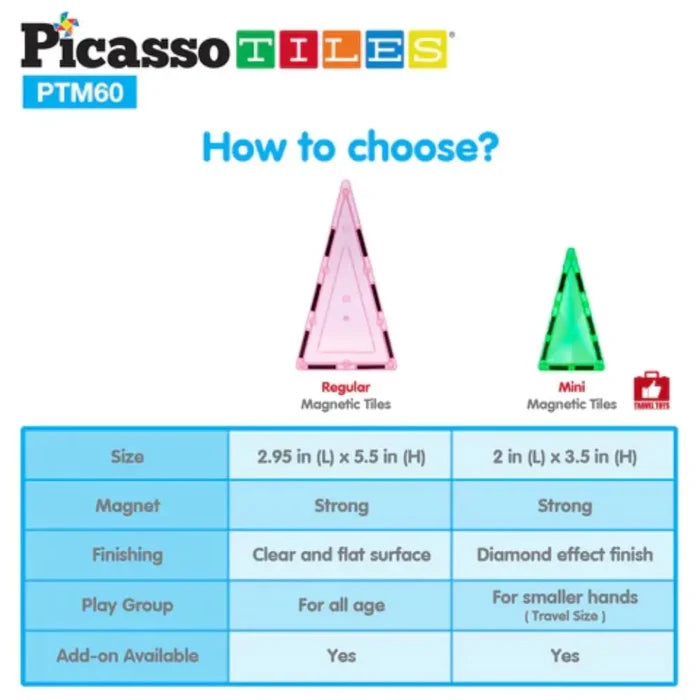 Picasso Mag. Mini Diamnd Buildng 60-Pieces