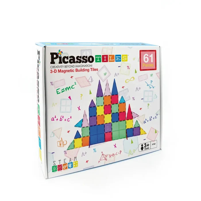 Picasso Magnetic 3D Blocks 61-Pieces
