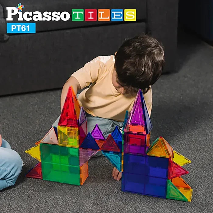 Picasso Magnetic 3D Blocks 61-Pieces