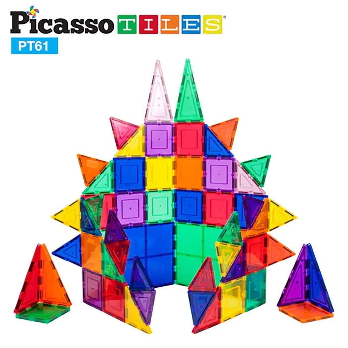 Picasso Magnetic 3D Blocks 61-Pieces