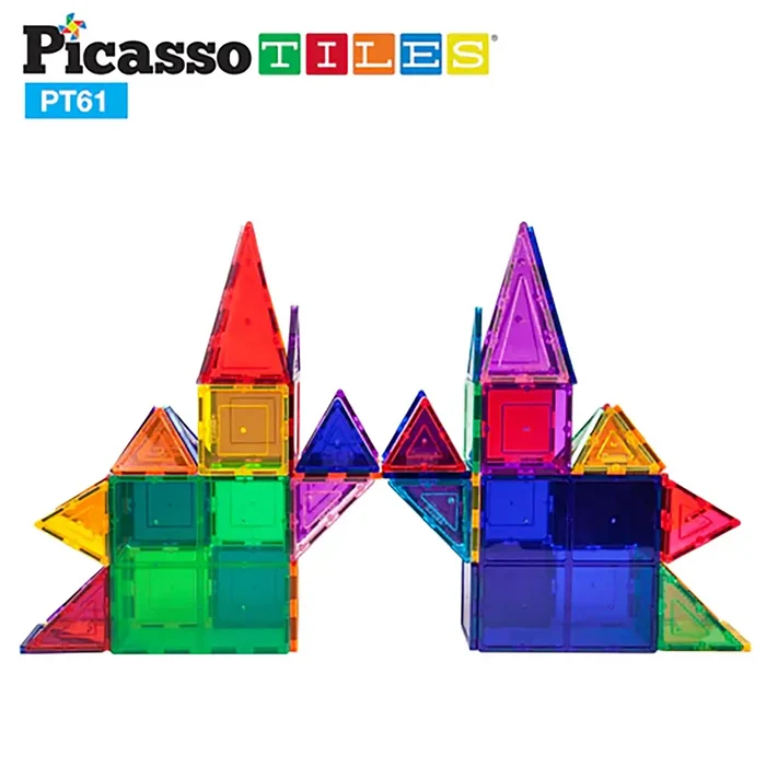 Picasso Magnetic 3D Blocks 61-Pieces