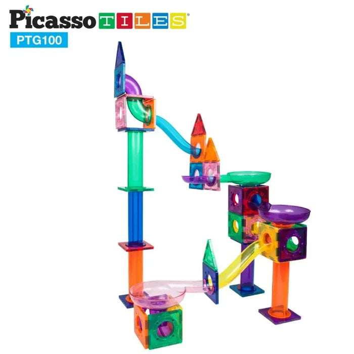 Picasso Magnetic Marble Run 100-Pieces