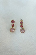 Pink Sparkle Drop Earring, adeline boutique, dallas boutique, boutique