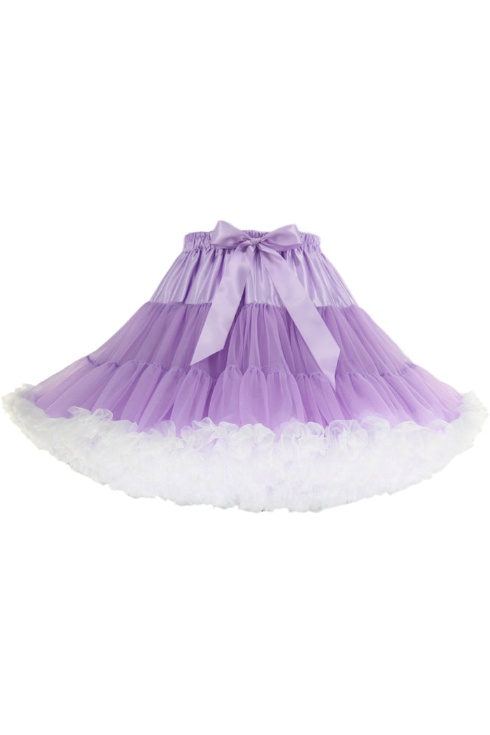 Lavender and White / Free Size