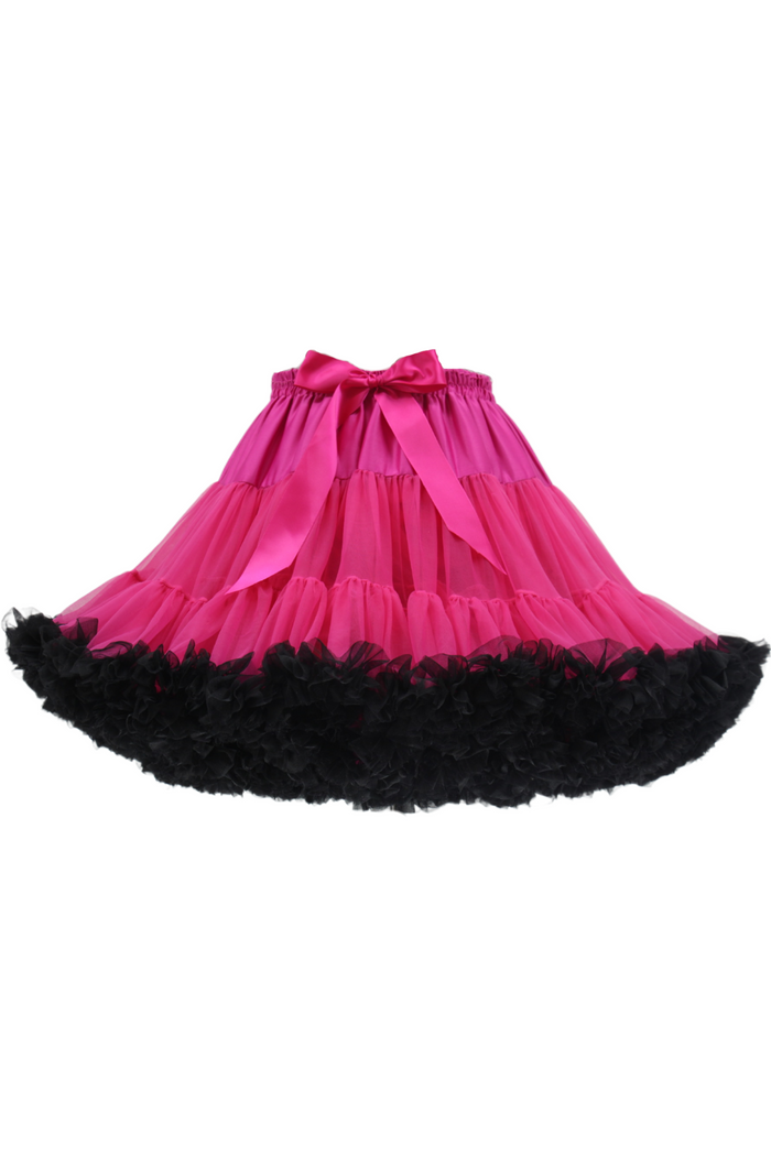 Fuchsia and Black / Free Size