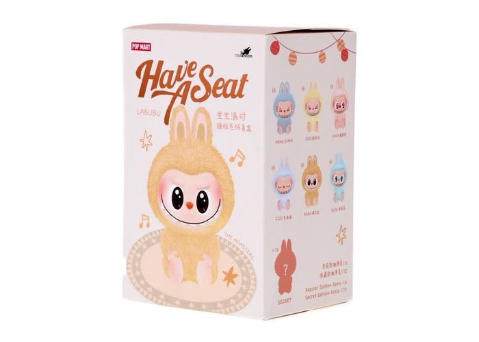 Pop Mart Labubu The Monsters Have a Seat Vinyl Plush Single Blind Box
