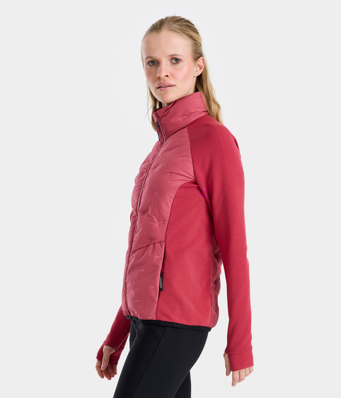 Pulse | Rose | veste doudoune légère équitation | femme | Horse Pilot