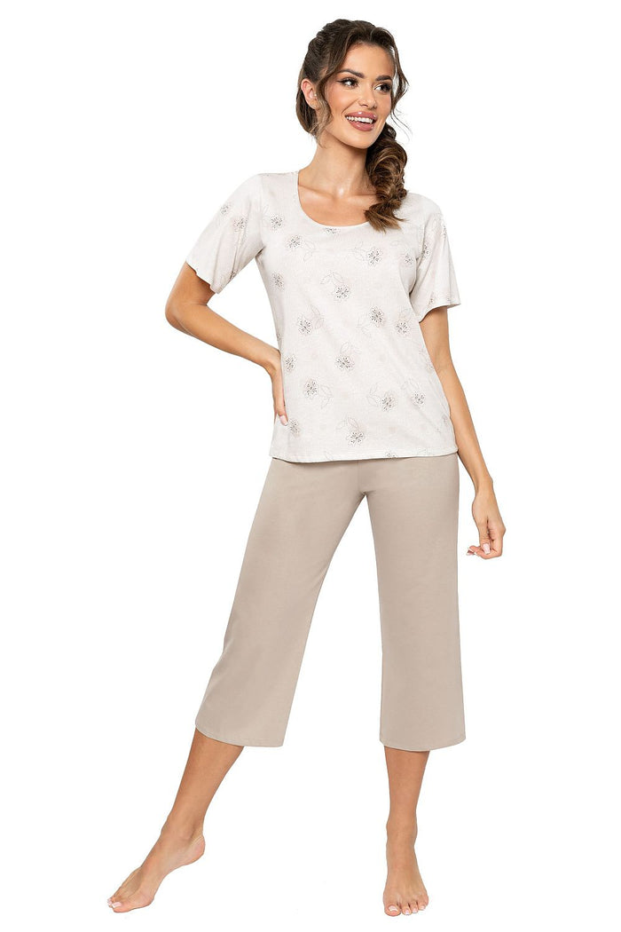 Pyjama Donna beige 208754 - vue produit 1 Secretelles