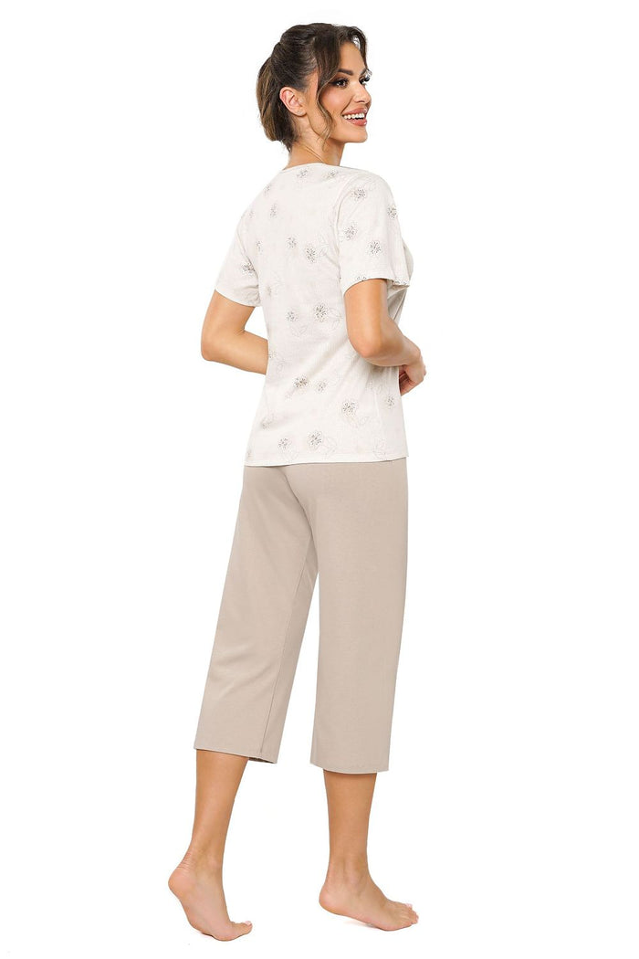 Pyjama Donna beige 208754 - vue produit 2 Secretelles