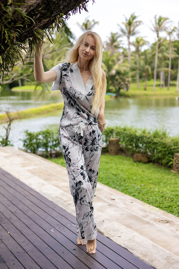 Pyjama Kalimo noir 209074 - vue produit 4 Secretelles