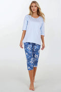 Pyjama Momenti Per Me bleu 222059 - vue produit 1 Secretelles