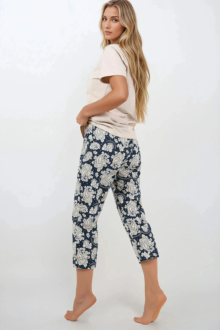 Pyjama Momenti Per Me bleu 216412 - vue produit 1 Secretelles