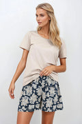 Pyjama Momenti Per Me bleu 216413 - vue produit 1 Secretelles