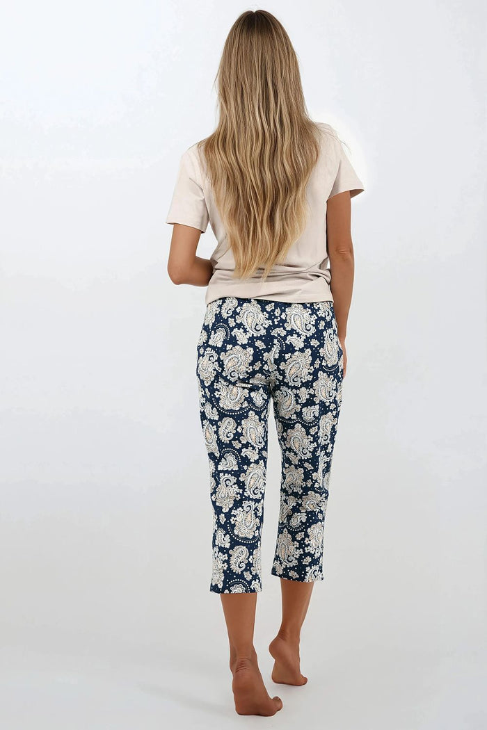 Pyjama Momenti Per Me bleu 216412 - vue produit 2 Secretelles