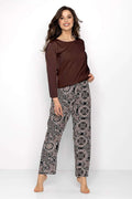 Pyjama Momenti Per Me brun 205976 - vue produit 1 Secretelles