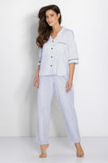 Pyjama Momenti Per Me blanc 194510 - vue produit 1 Secretelles