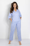 Pyjama Momenti Per Me bleu 193639 - vue produit 1 Secretelles