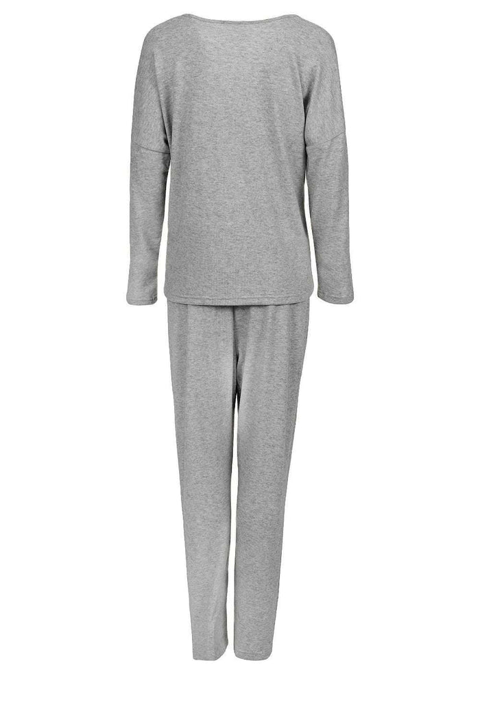 Pyjama Momenti Per Me gris 205979 - vue produit 2 Secretelles