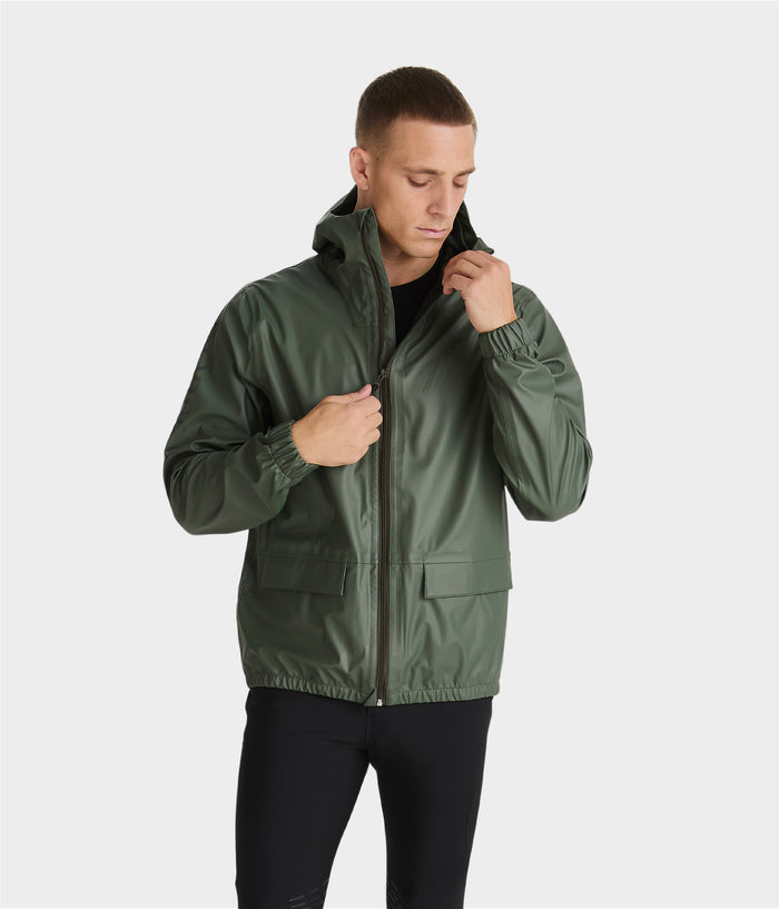 Short Raintech | Veste imperméable équitation homme | conçu en France| Horse Pilot