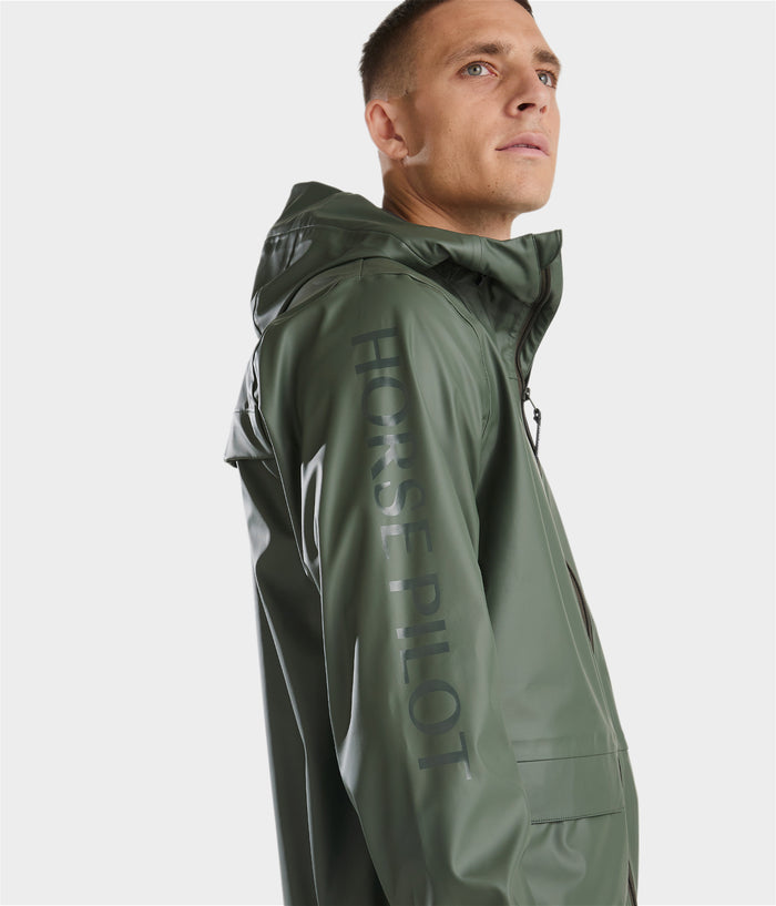 Short Raintech | Veste imperméable équitation homme | conçu en France| Horse Pilot