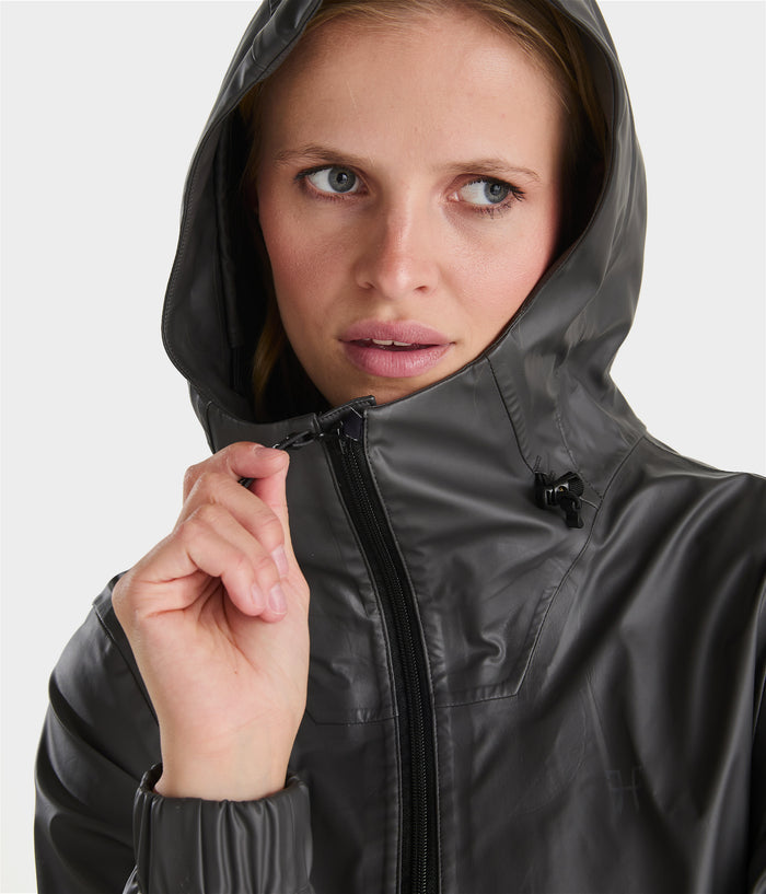Short Raintech | Iron | Veste imperméable équitation femme | conçu en France| Horse Pilot