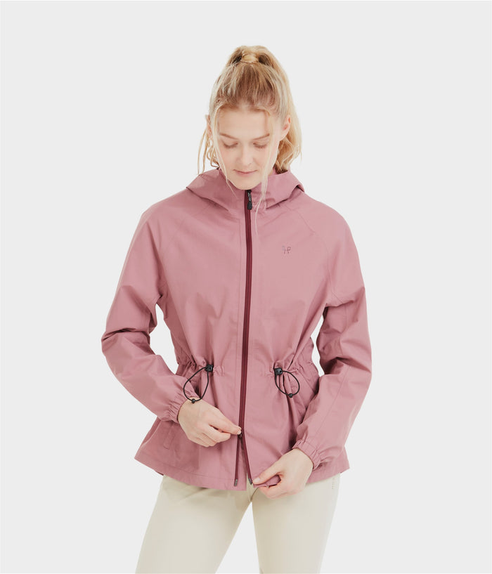 Raintech | Mesa Pink | Veste courte d'équitation déperlante femme| Horse Pilot