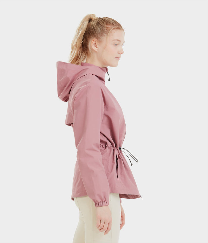 Raintech | Mesa Pink | Veste courte d'équitation déperlante femme| Horse Pilot