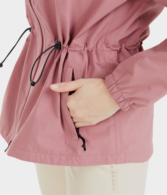 Raintech | Mesa Pink | Veste courte d'équitation déperlante femme| Horse Pilot