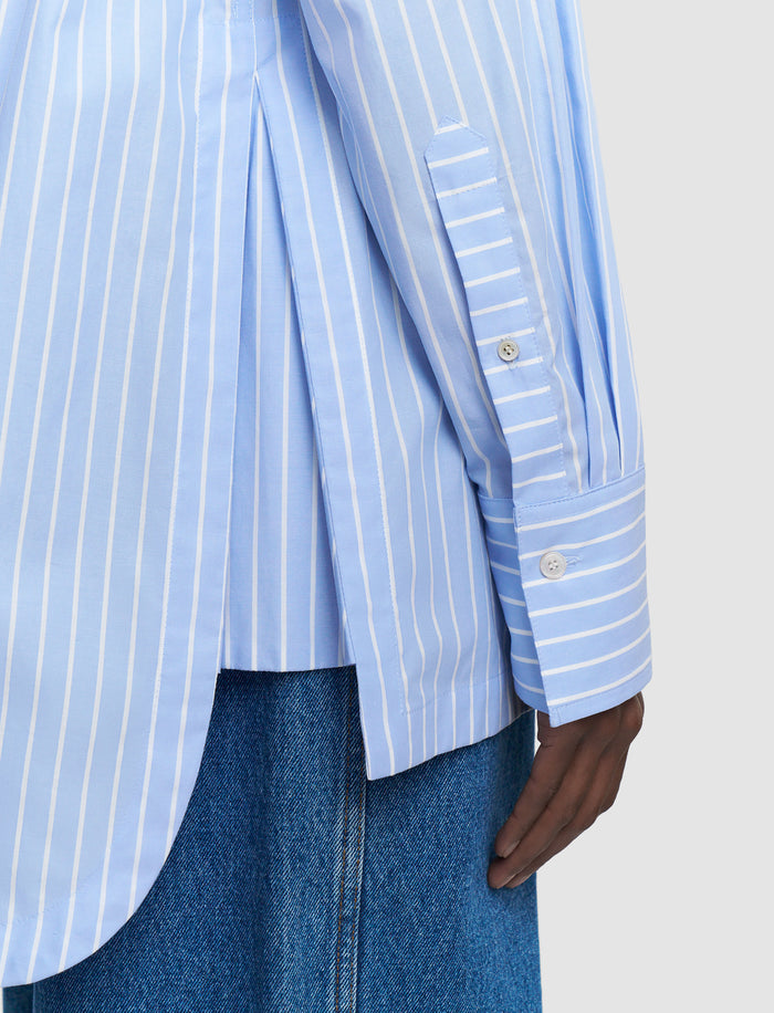 Blue Ranya Cotton Stripe Shirt - Joseph